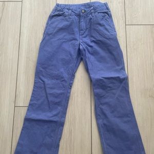Girls Purple Carhartt Carpenter Pants